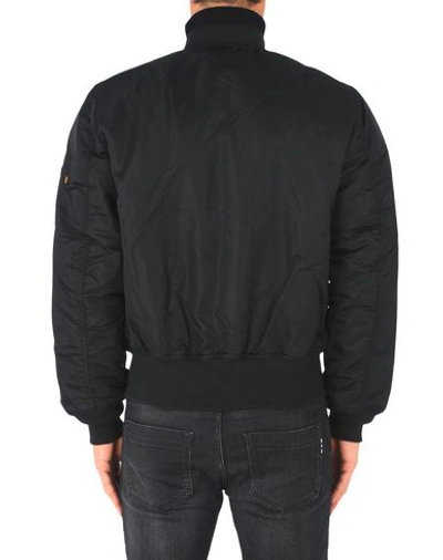 Shop Alpha Industries Ma-1 Man Jacket Black Size S Nylon