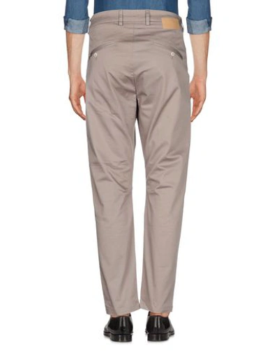 Shop Low Brand Casual Pants In Dove Grey