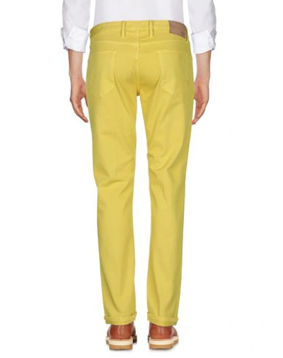 Shop Pt05 Pants In Yellow