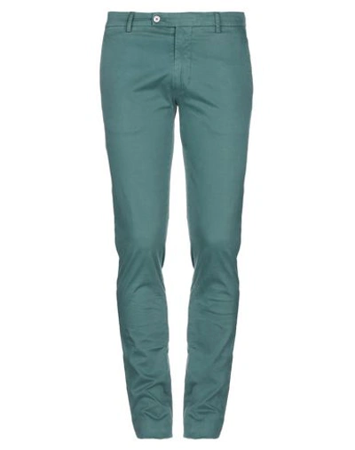 Shop Berwich Casual Pants In Green