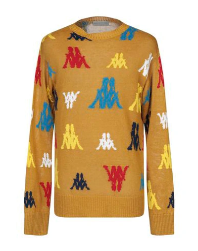 Kappa Sweaters In Yellow | ModeSens