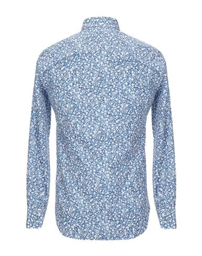 Shop Alessandro Gherardi Shirts In Blue