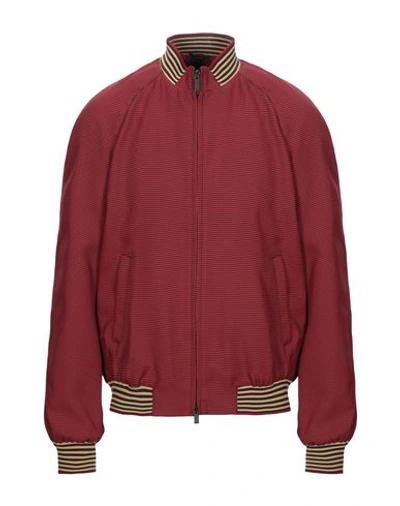 Shop Fendi Jackets In Red