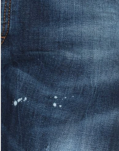 Shop Frankie Morello Man Denim Pants Blue Size 30 Cotton, Lycra