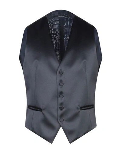 Tagliatore Vests In Dark Blue