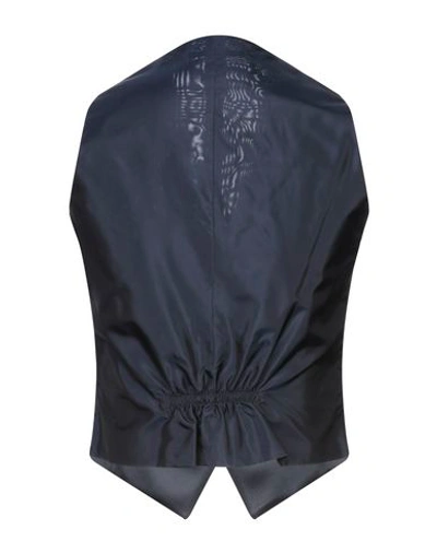 Tagliatore Vests In Dark Blue