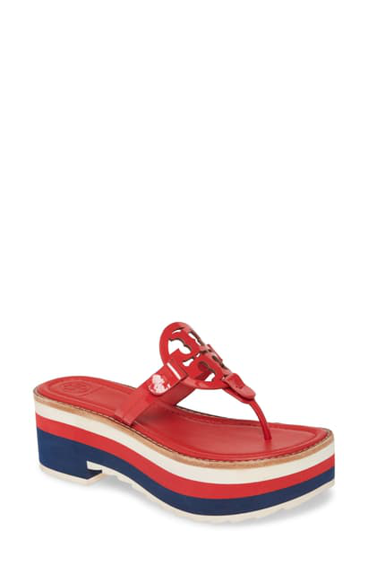 tory burch platform flip flops