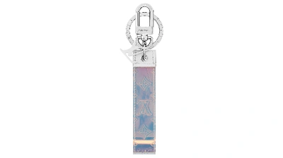 Pre-owned Louis Vuitton Lv Shape Dragonne Bag Charm & Key Holder Prism