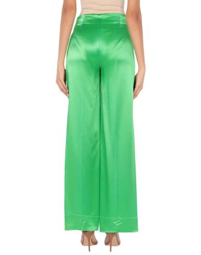 Shop Erika Cavallini Woman Pants Green Size 8 Viscose