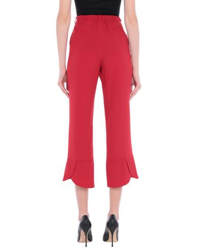 Shop Slowear Incotex Woman Pants Red Size 6 Acetate, Silk