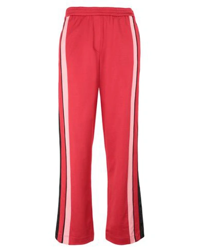 Shop 8pm Woman Pants Red Size M Cotton, Polyester, Viscose