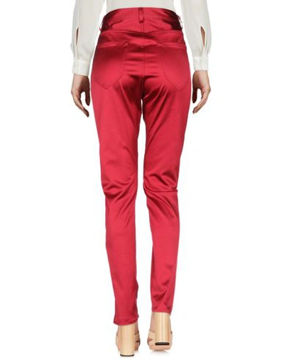 Undercover Cotton-blend High-rise Pants In Red
