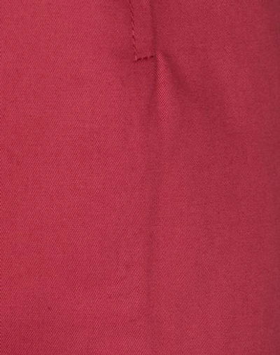 Shop Marni Woman Pants Brick Red Size 2 Cotton, Linen