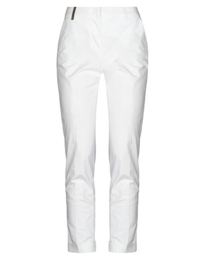 Peserico Casual Pants In Ivory