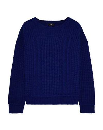 Shop Line Sweater In Bright Blue