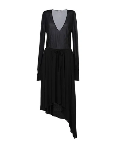 Shop Mauro Grifoni Knee-length Dresses In Black