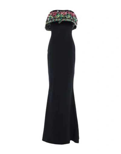 Shop Chiara Boni La Petite Robe Long Dress In Black