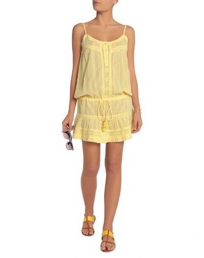 Shop Melissa Odabash Short Dress In Yellow