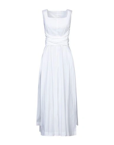 Shop Liviana Conti Long Dresses In White