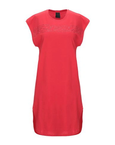Shop Rrd Woman Short Dress Red Size 8 Cotton