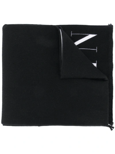 VLTN STAR TWO-TONED SCARF