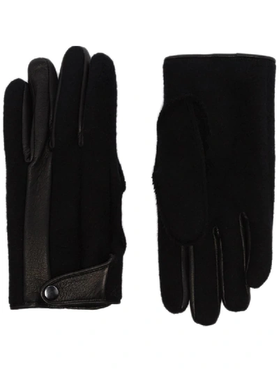 Shop Kagawa Gloves Black Wool Gloves