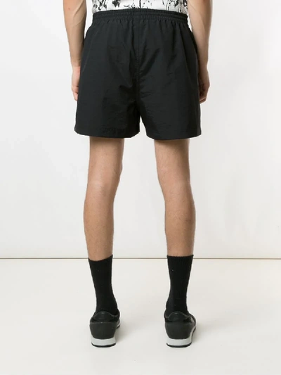 Shop Àlg Logo Nylon Shorts In Black