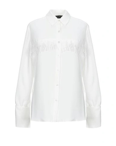 Shop Frankie Morello Woman Shirt White Size 10 Polyester