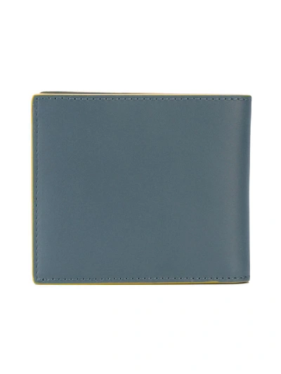Shop Fendi Billfold Wallet In Grey