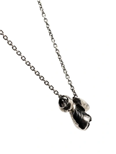 Shop M Cohen Shell Multi-pendant Necklace In Silver