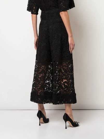 TIE-WAIST LACE CULOTTES