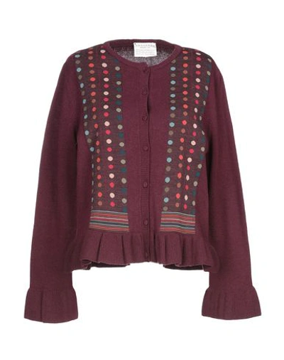 Shop Antipast Cardigan In Deep Purple