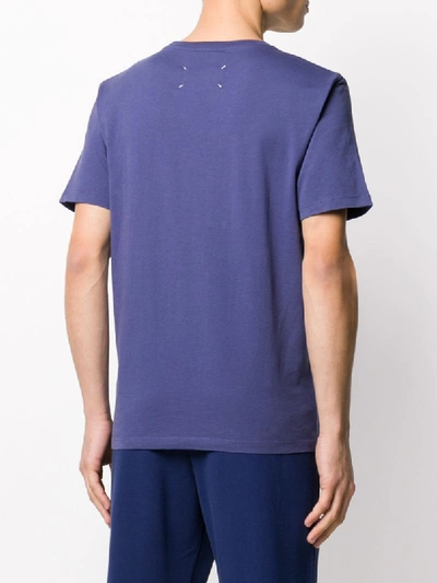 Shop Maison Margiela Classic T-shirt In Purple