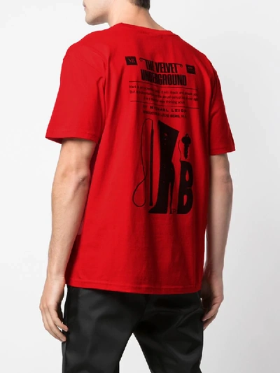 Shop Supreme 'the Velvet Underground' T-shirt In Red