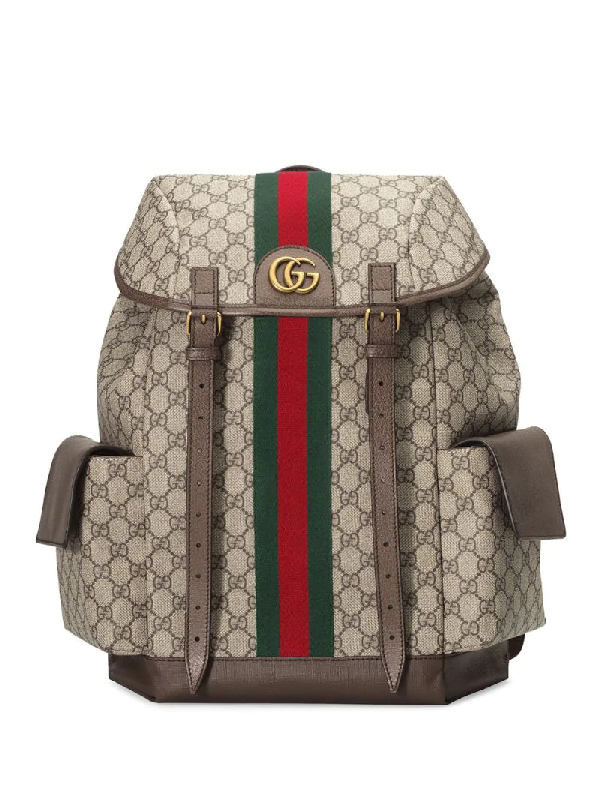 gucci gg supreme canvas backpack