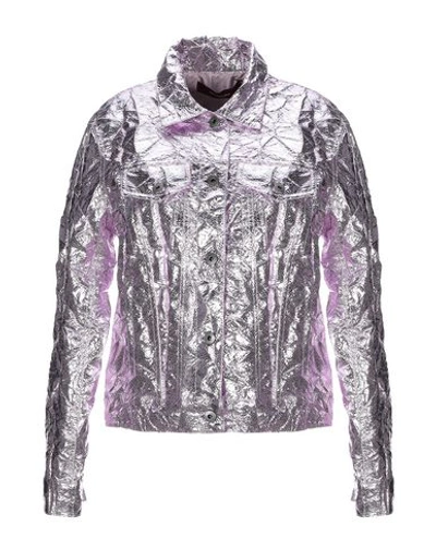 Shop Sies Marjan Woman Jacket Lilac Size 2 Polyester, Acrylic, Silk In Purple