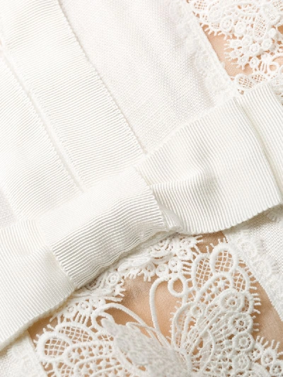 Shop Zimmermann Super Eight Embroidered Dress In White