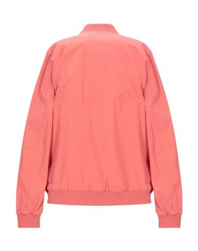 Shop Woolrich Jackets In Coral