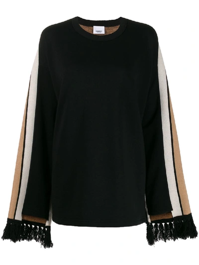 SCARF-STYLE SLEEVES OVERSIZED JUMPER