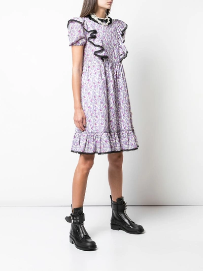 Shop Marc Jacobs The Shirley Dress In Purple
