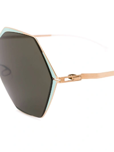 Shop Mykita Alessia Sunglasses In Green