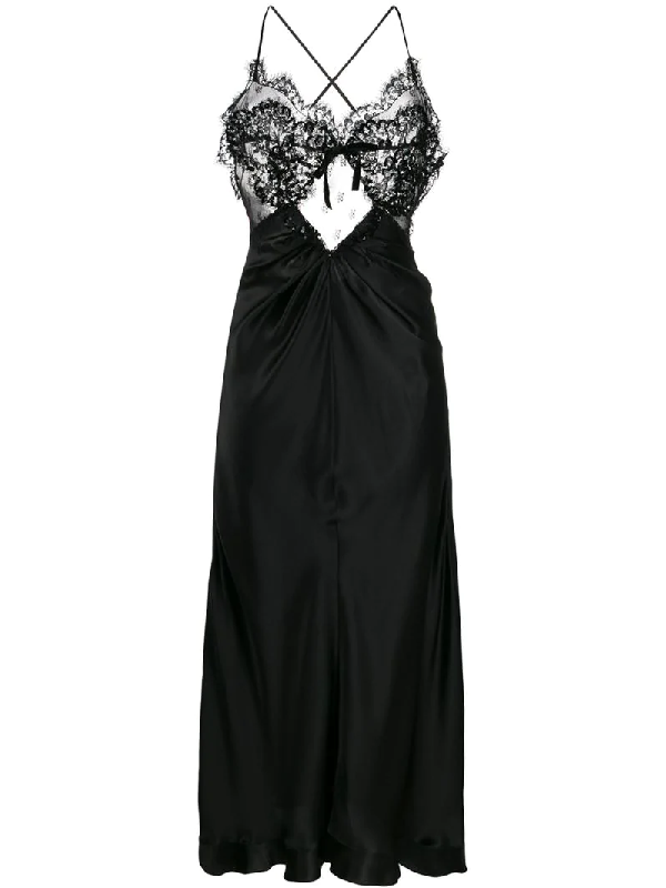 alessandra slip dress