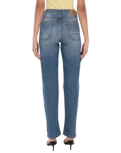 Shop Care Label Woman Denim Pants Blue Size 27 Cotton, Elastane