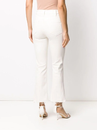 Shop Mother Slim Fit Jeans In White