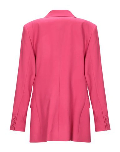 Shop Racil Suit Jackets In Fuchsia