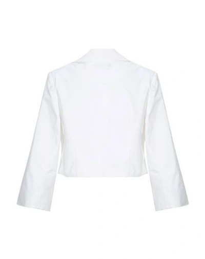 Shop Mangano Suit Jackets In White