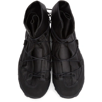 Shop Oamc Black Adidas Originals Edition Type 0-3 Sneakers