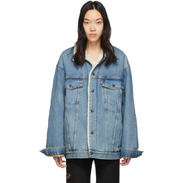 big & tall levi's trucker jacket