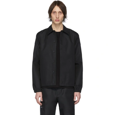 Shop Affix Ssense Exclusive Black Tech Jacket