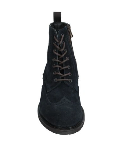Shop Dama Boots In Dark Blue